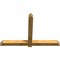 Ekena Millwork Eugene Rough Sawn Timber Gable Bracket, Western Red Cedar, 60"W x 40"H x 4"D x 4"F, 16/12 Pitch GBW060X40X0404EUG00RWR - alternate 3